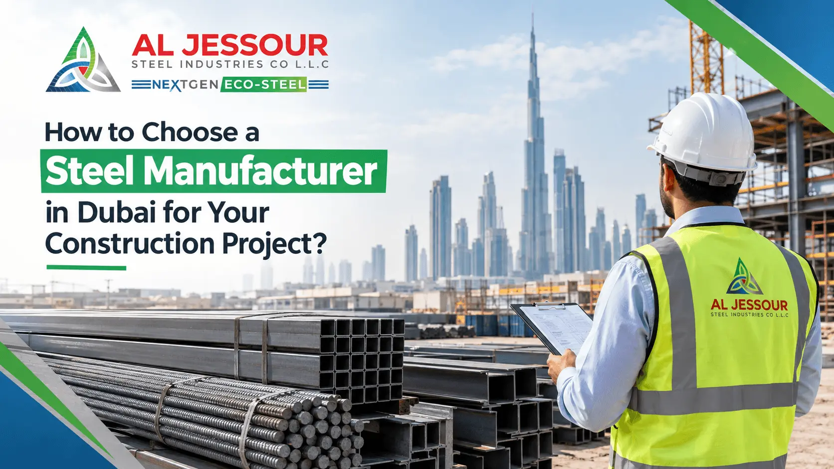 How to Choose a Steel Manufacturer in Dubai for Your Construction Project